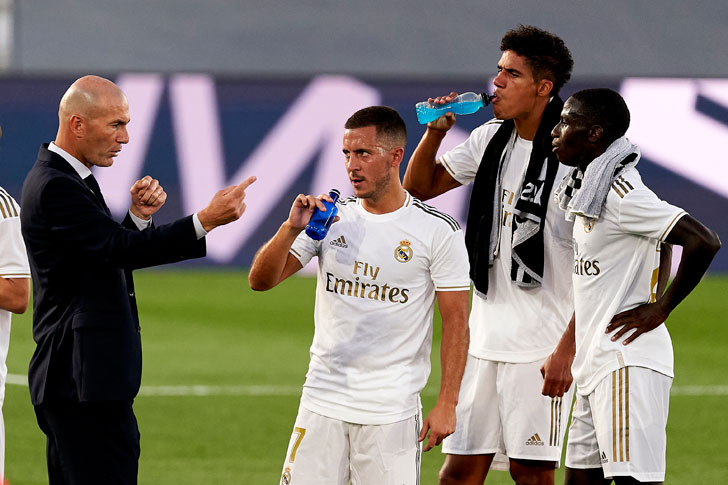 Zinedine Zidane - Madrid manager Zinedine Zidane - Madrid manager